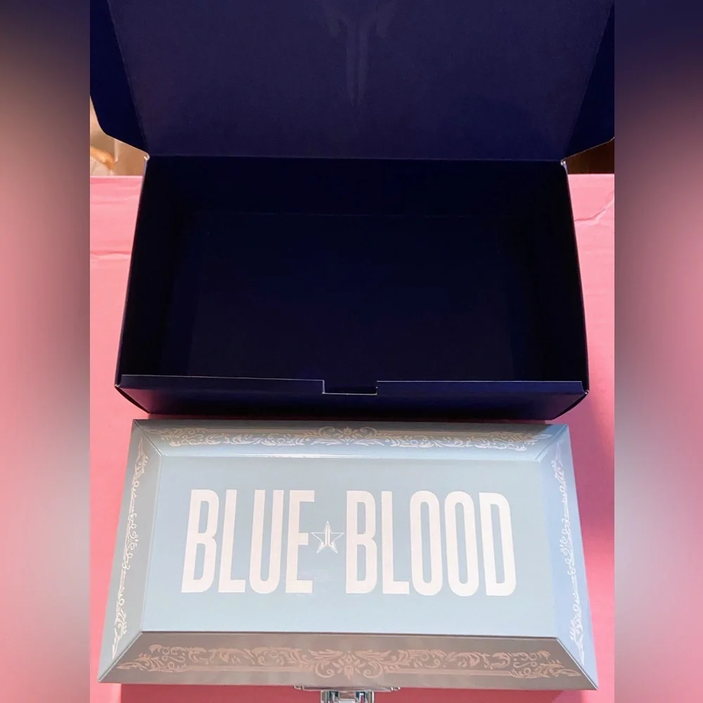 JEFFREE STAR Cosmetics BLUE BLOOD Eyeshadow Palette Makeup NEW IN BOX CASE